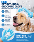 Silicone Pet Bath Gloves