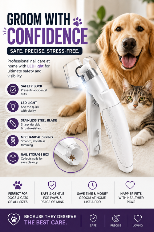 LED Pet Nail Clippers